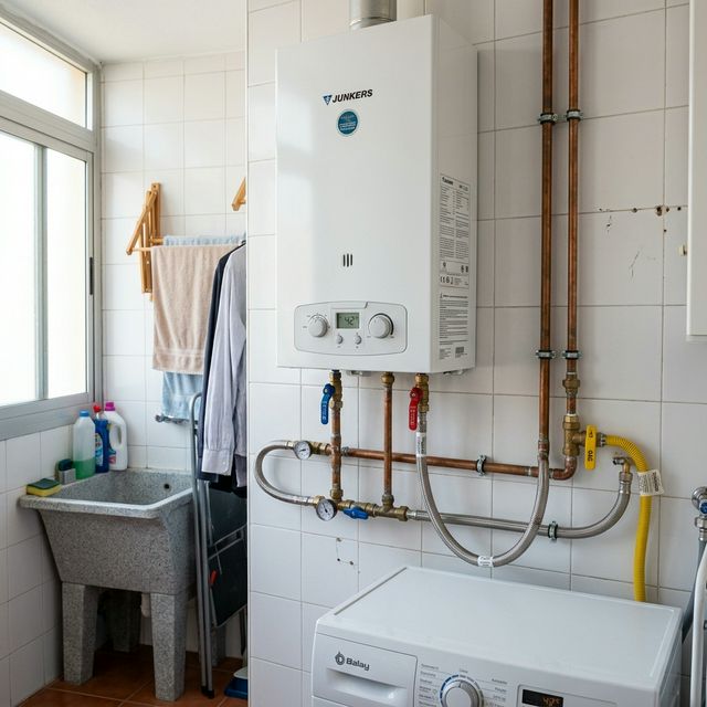 Fontanería - Cambio de calentador de agua