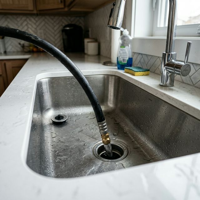 Fontanería - Desatasco urgente cocina